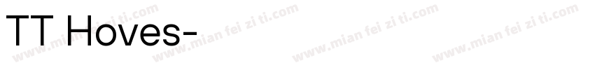TT Hoves字体转换